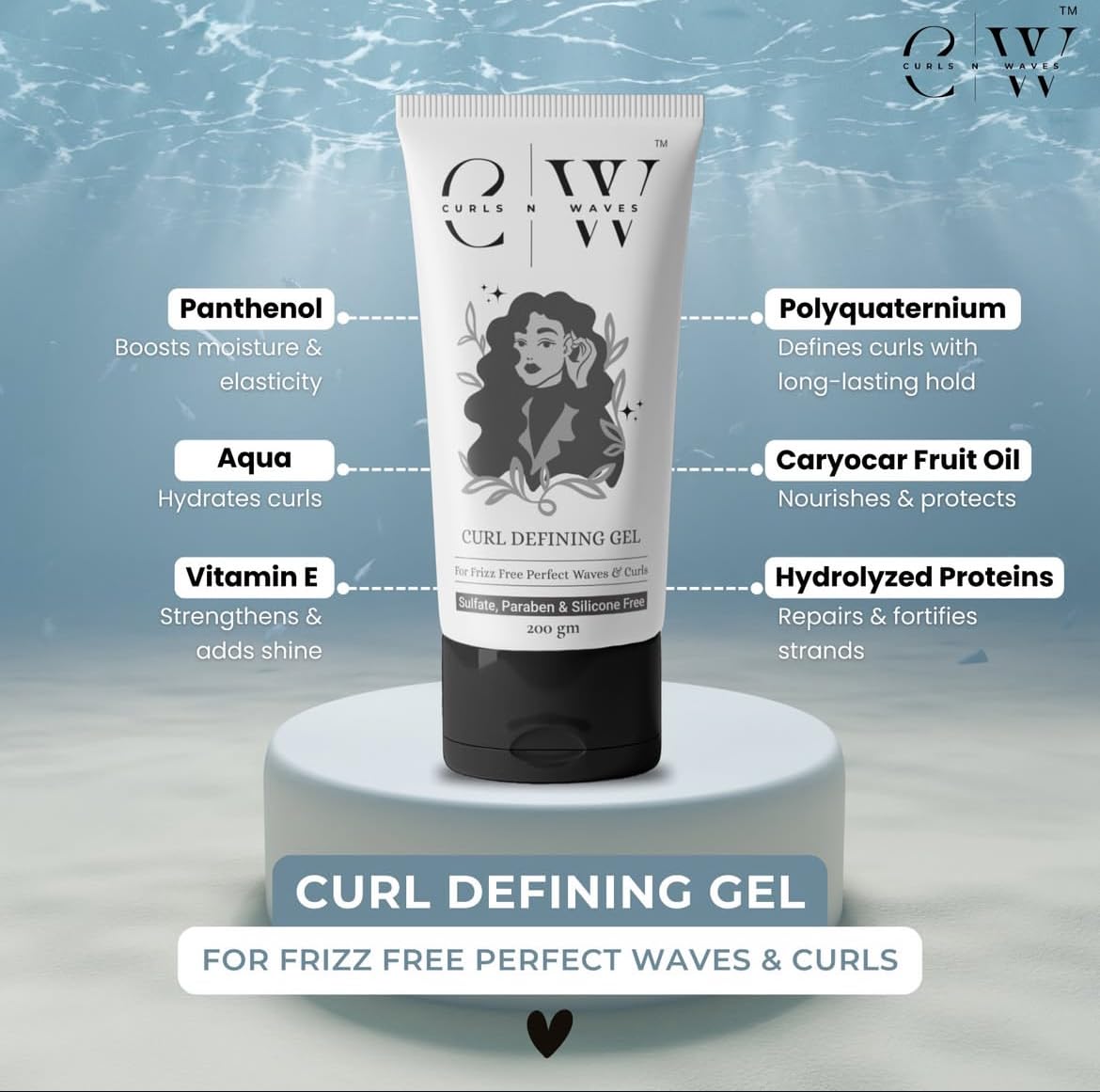 Curls N Waves Curl Defining Gel - photo 3