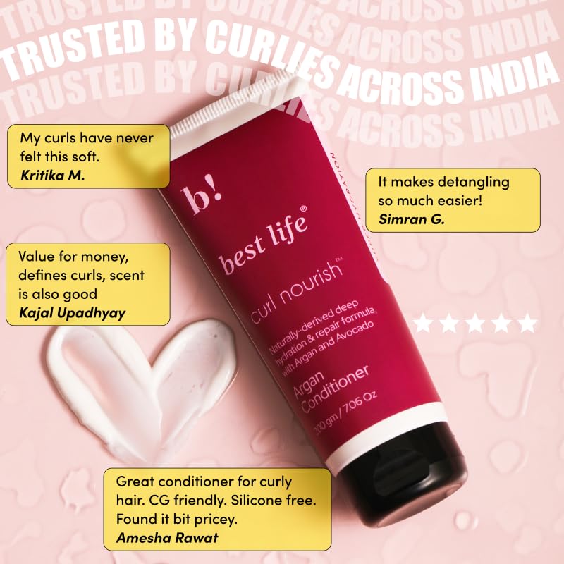 Best Life Curl Nourish Argan Conditioner