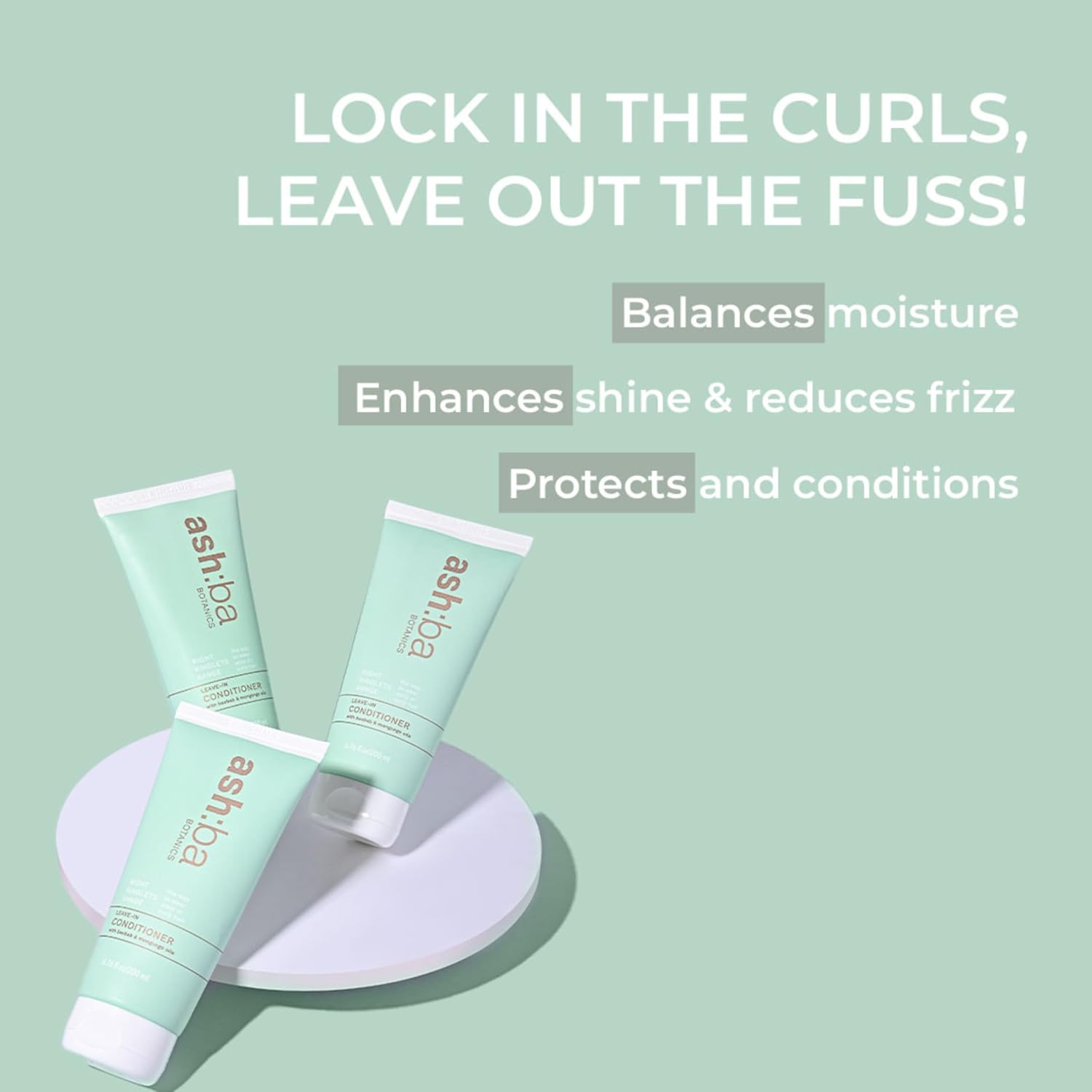 Ashba Botanics Right Ringlets® Leave -In Conditioner