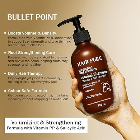Hair Pure Volumizing VoluCell Shampoo - photo 4