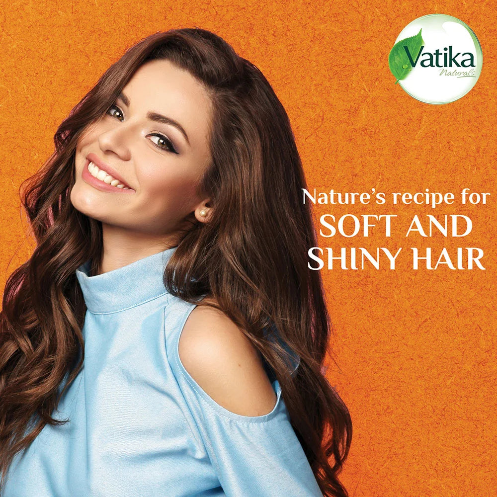Vatika Naturals Almond Hair Oil Coconut, Sesame Softens & Shines Hair Oil