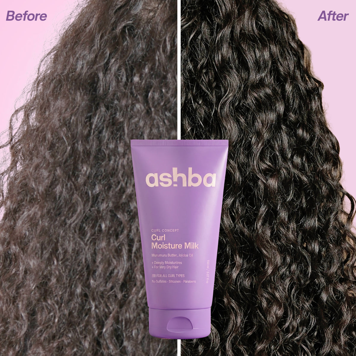 Ashba Botanics Curl Moisture Milk