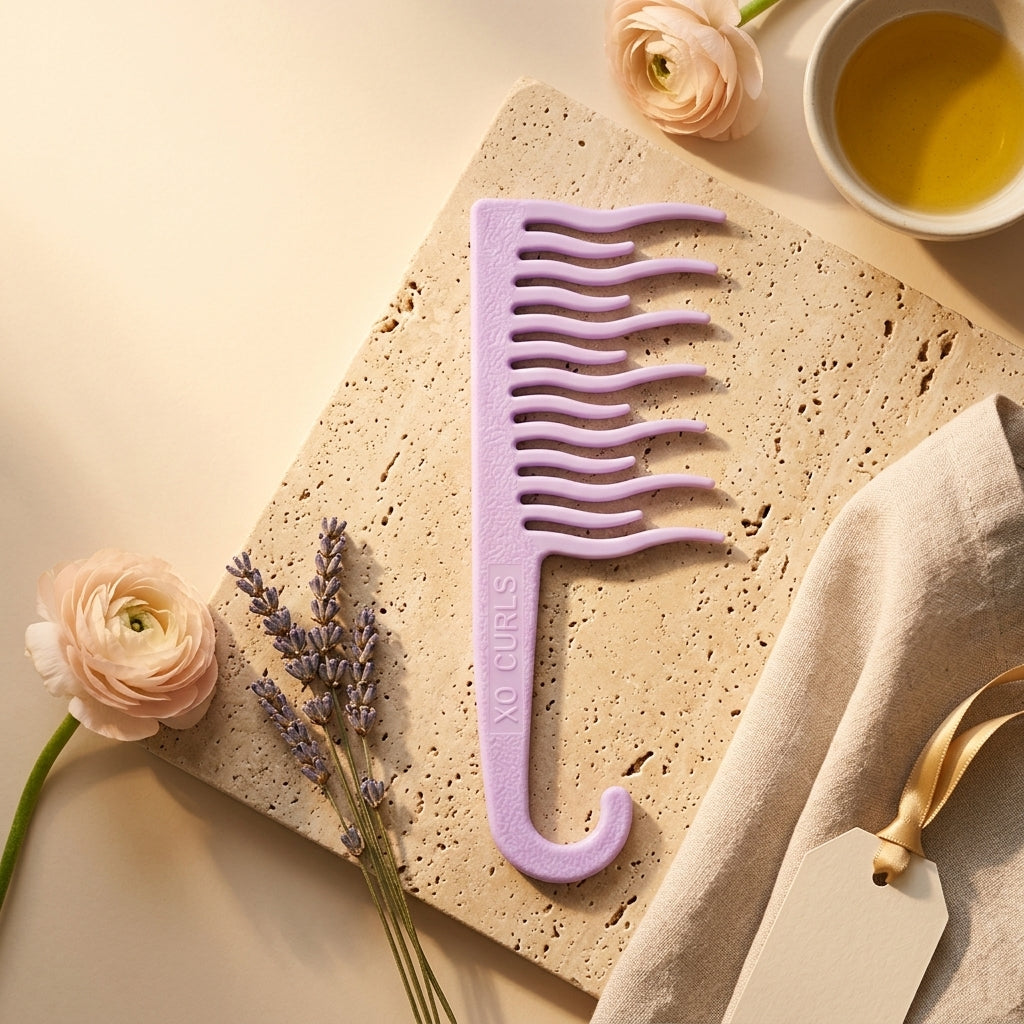 XO Curls Shower Detangling Comb - photo 8