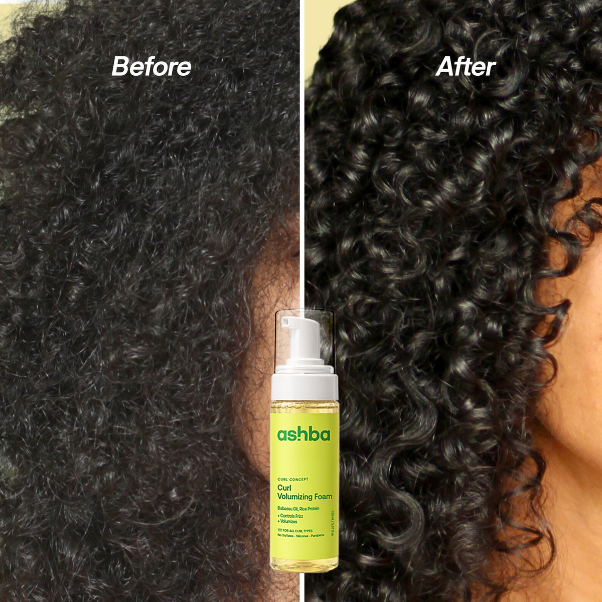 Ashba Botanics Curl Volumizing Foam