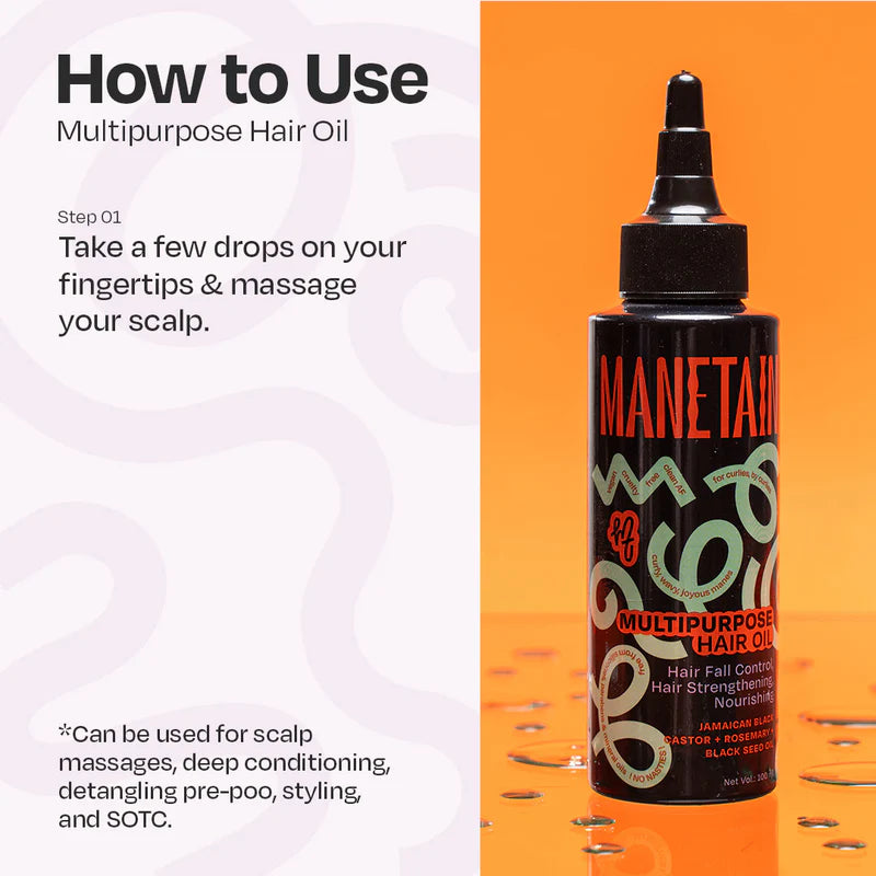 Manetain Multipurpose Hair Oil - photo 6