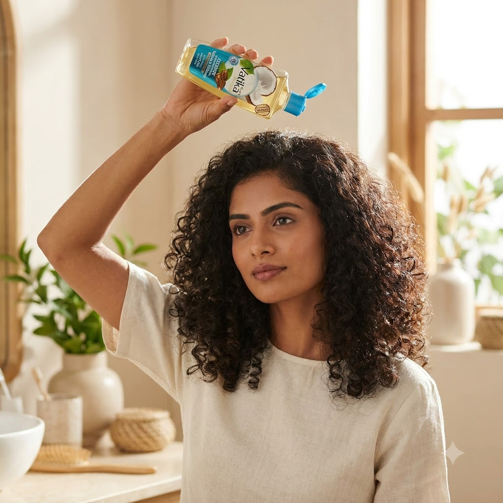 Vatika Naturals Coconut Enriched Hair Oil
