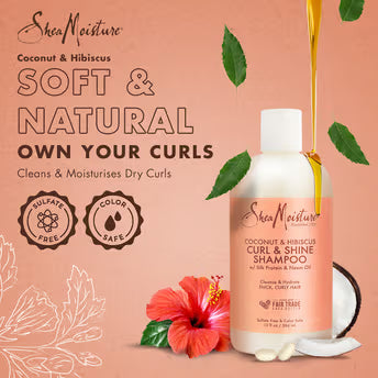 Shea Moisture Coconut & Hibiscus Curl & Style Milk - photo 2