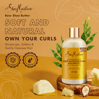 Shea Moisture Raw Shea Butter Moisture Retention Shampoo - photo 2