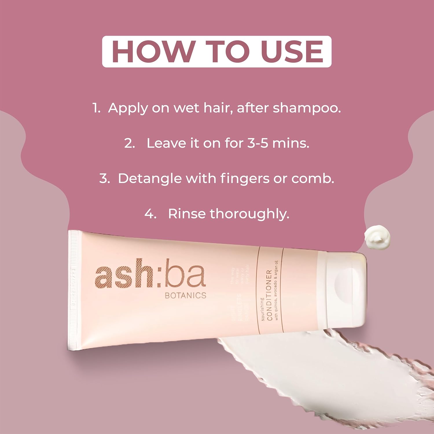 Ashba Botanics Right Ringlets® Nourishing Conditioner - photo 3