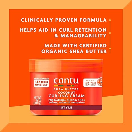 Cantu Shea Butter Coconut Curling Cream - photo 6