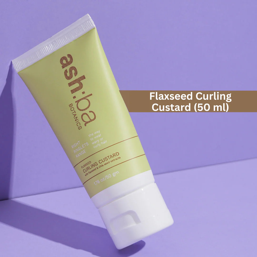 Ashba Botanics Flaxseed Curling Custard - 50_ML