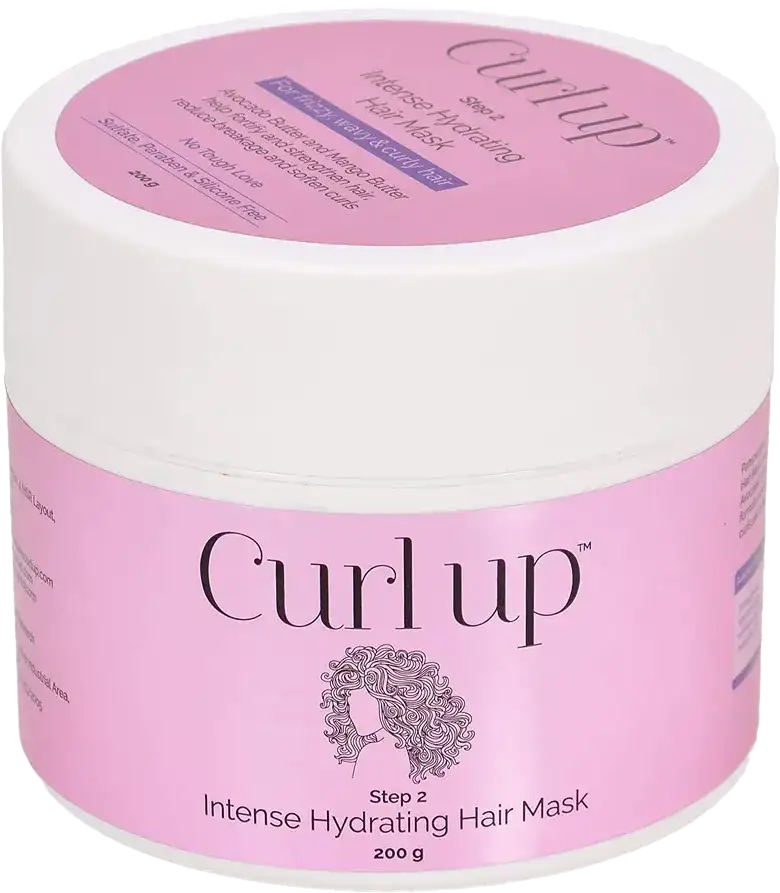 Curl Up Intense Hydrating Hair Mask - 200_GM