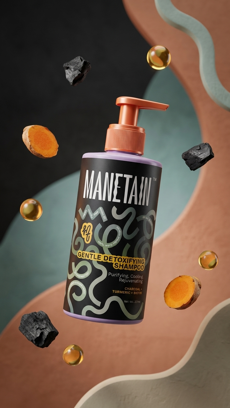 Manetain Gentle Detoxifying Shampoo