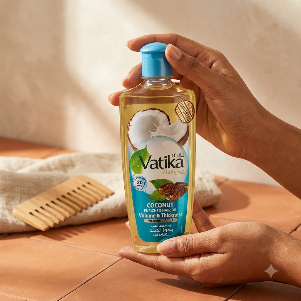 Vatika Naturals Coconut Enriched Hair Oil