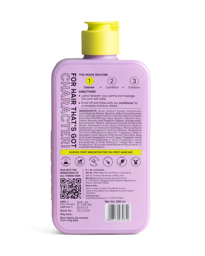 Moxie Beauty Hyaluronic Acid Repairing Shampoo - photo 5