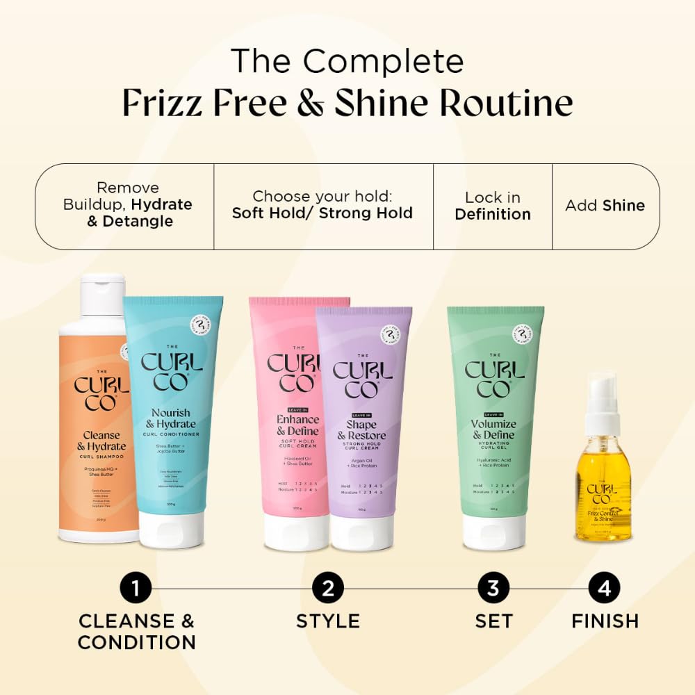 The Curl Co Soft Hold Cream -Twin Pack