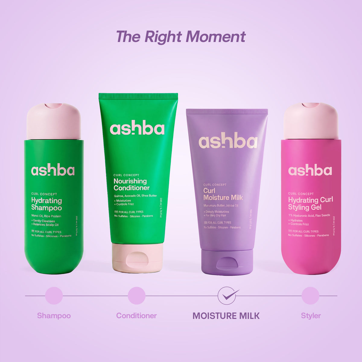 Ashba Botanics Curl Moisture Milk