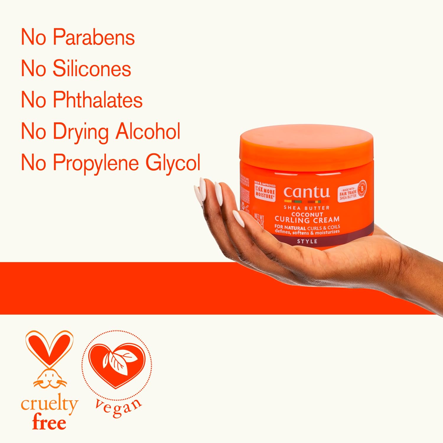 Cantu Shea Butter Coconut Curling Cream