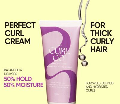 Curl Co Shape and Restore Strong Hold Curl Cream - photo 2