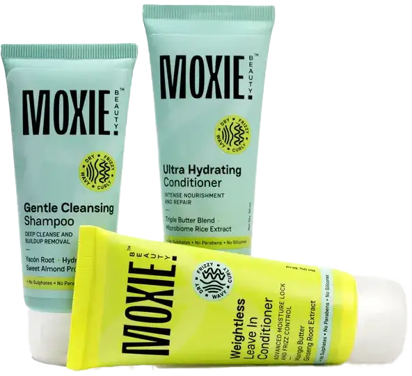 Moxie Beauty Wavy Essentials Trio (Travel Size)