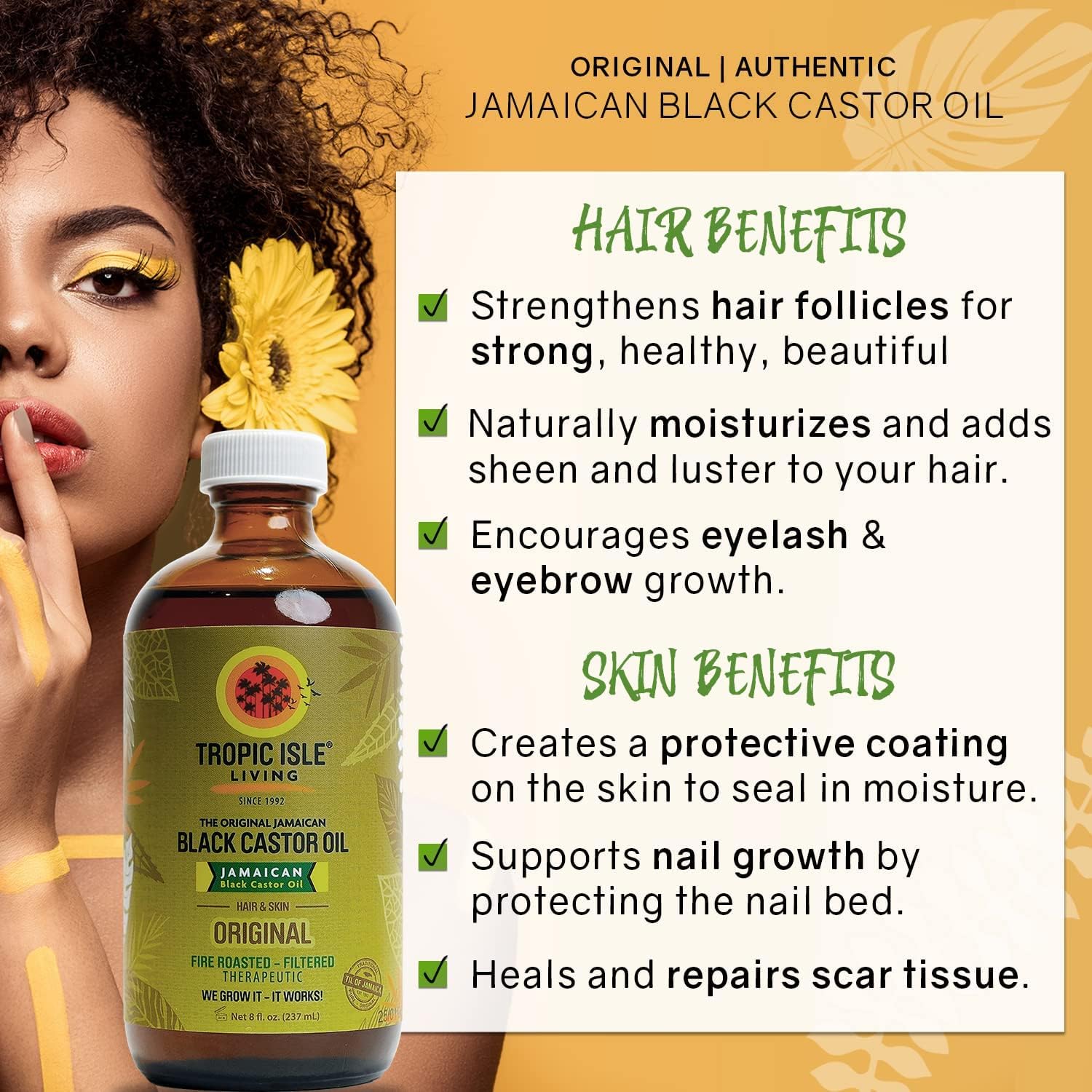 Tropic Isle Living Jamaican Black Castor Oil - photo 4