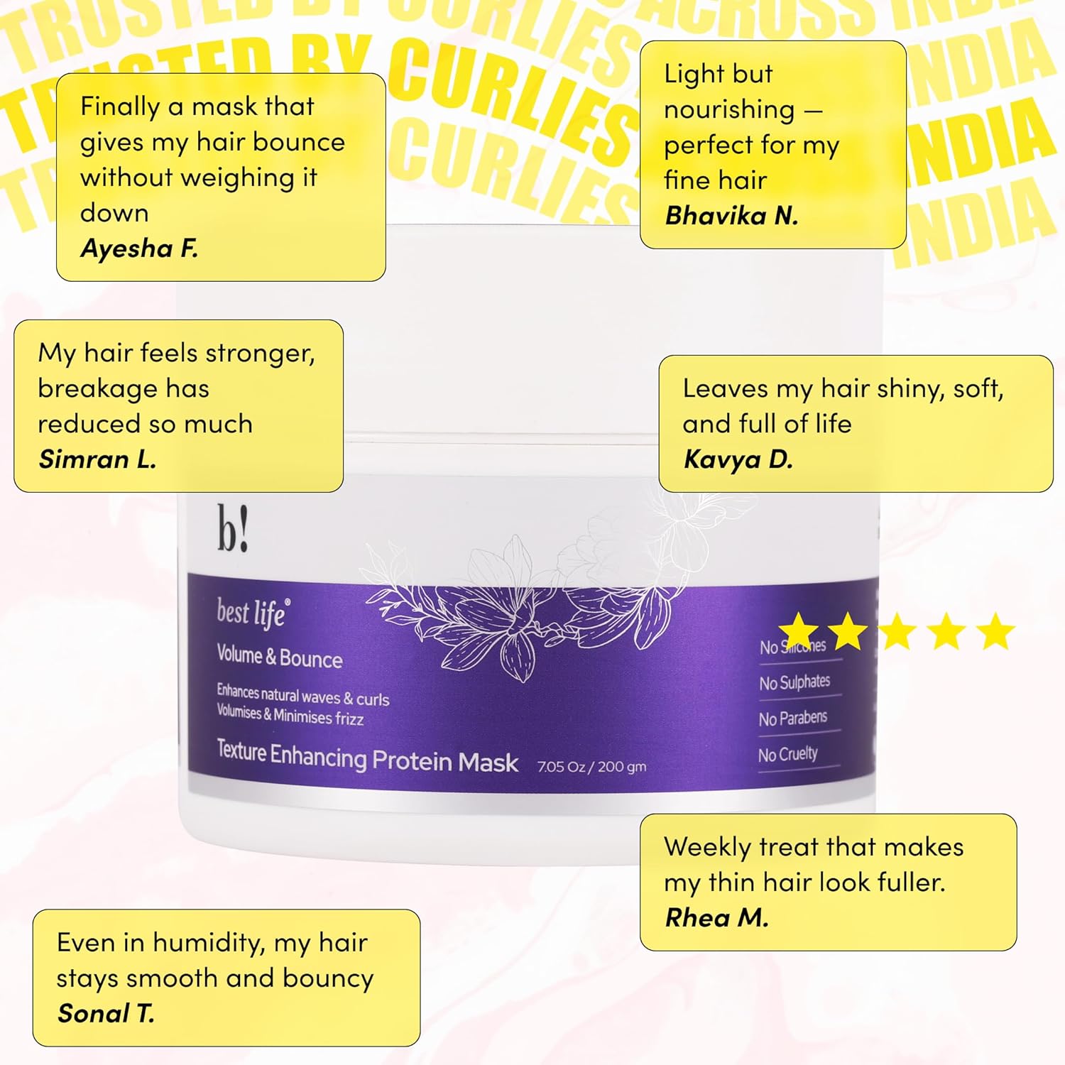 Best Life Keratin Volume and Bounce Hair Mask