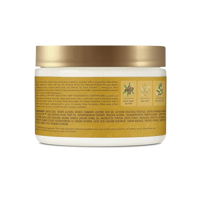 Shea Moisture Raw Shea Butter Deep Treatment Masque - photo 3