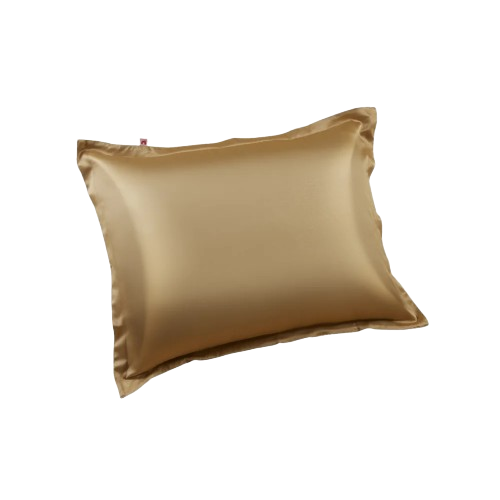 Curlyn Satin Elastic Pillow Cover (Plain) - MEDIUM