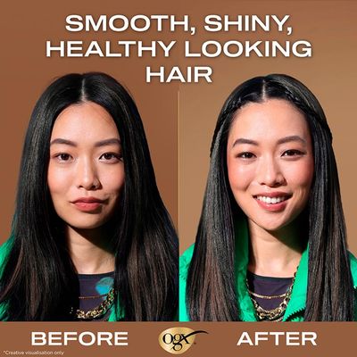 OGX Ever-Straightening Brazilian Keratin Smooth Shampoo - photo 4