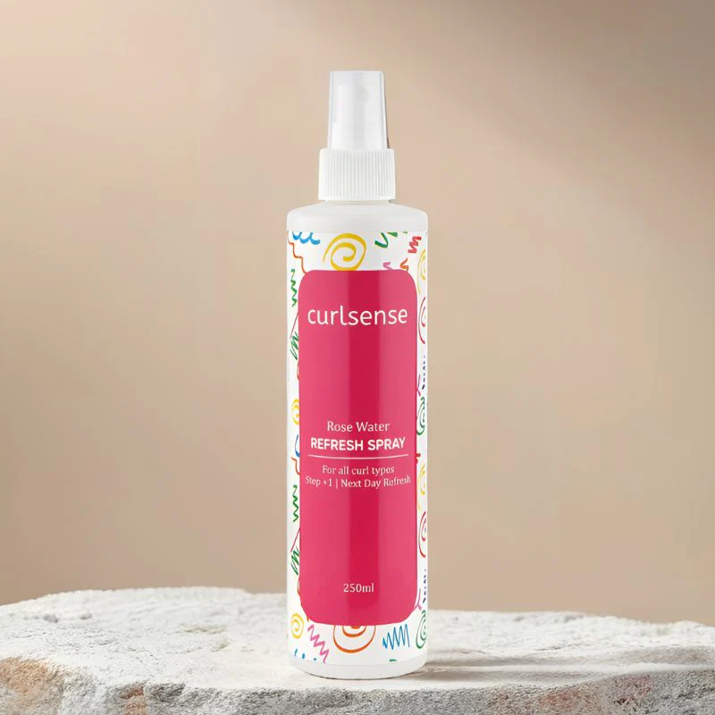 Curlsense Rose Water Refresh Spray - 250_ML