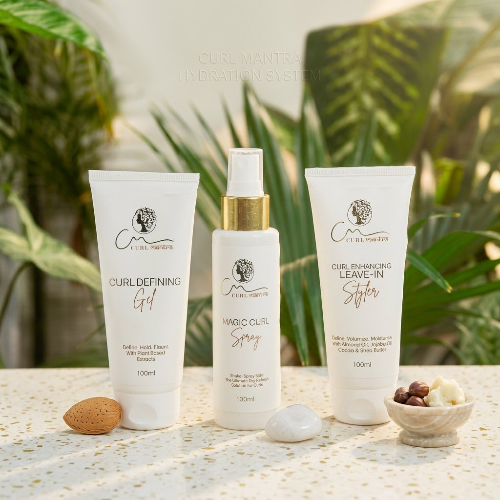Curl Mantra Style & Slay Kit for Curly, Wavy & Frizzy Hair