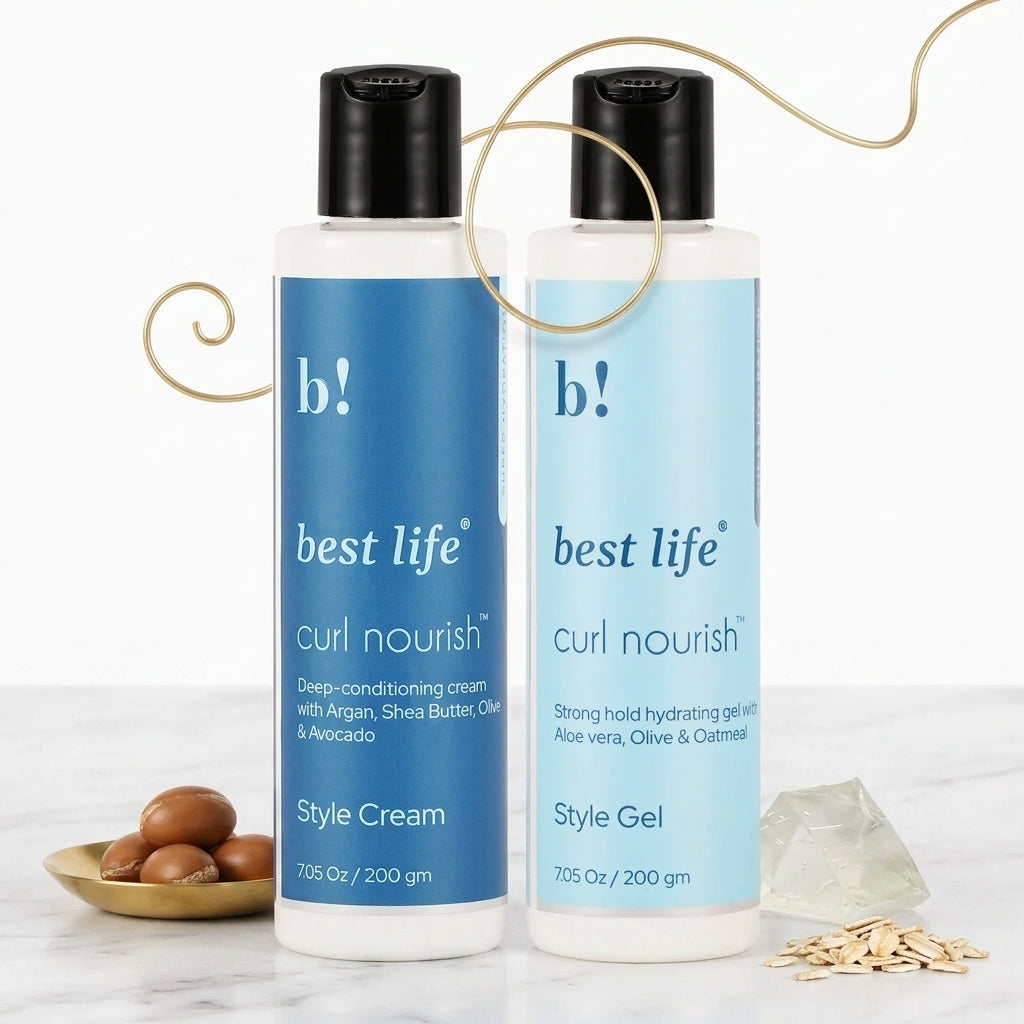 Curl Nourish- Hydrating Style Hair Cream & Hair Gel Set - photo 3