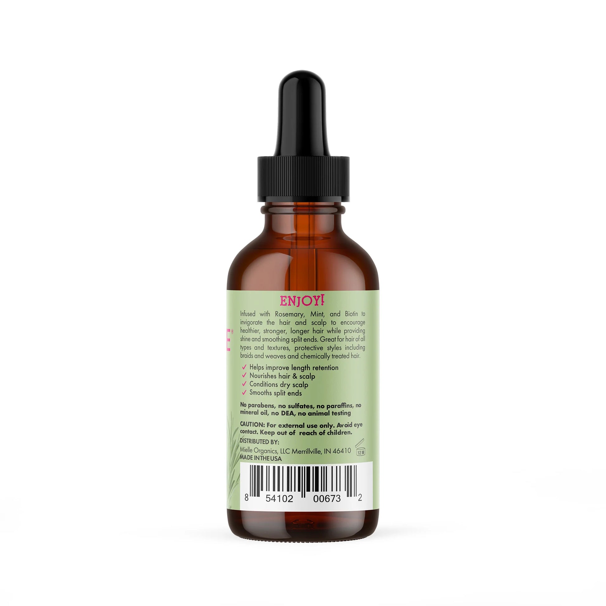 Mielle Rosemary Mint Scalp and Hair Oil - photo 6