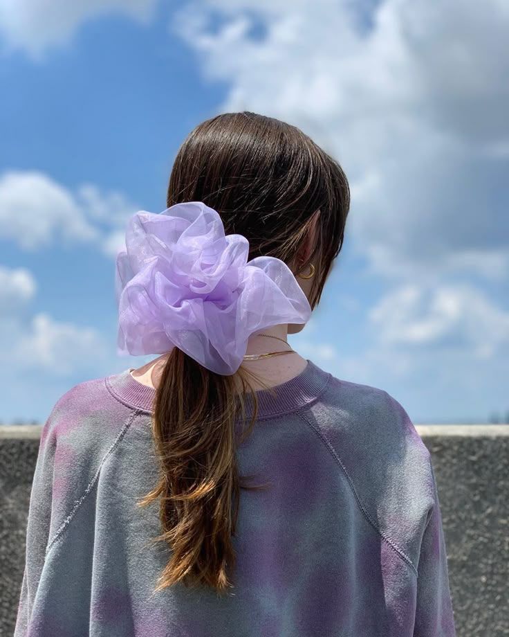 Curl Basics Fluffy Organza Scrunchies - photo 4
