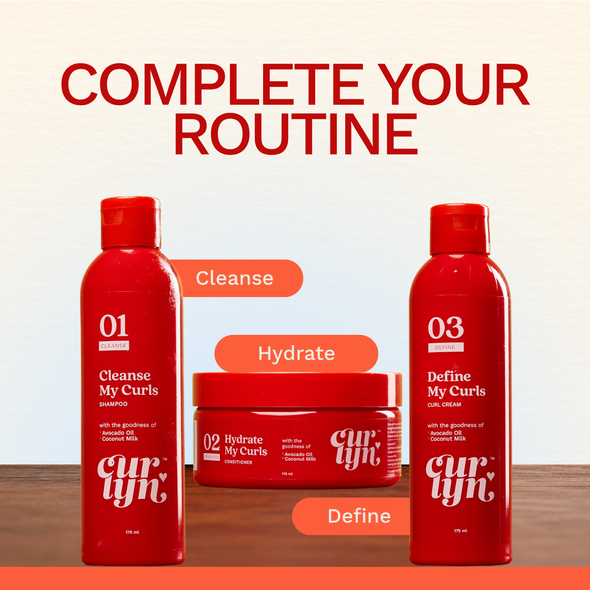 Curlyn Define My Curls Cream