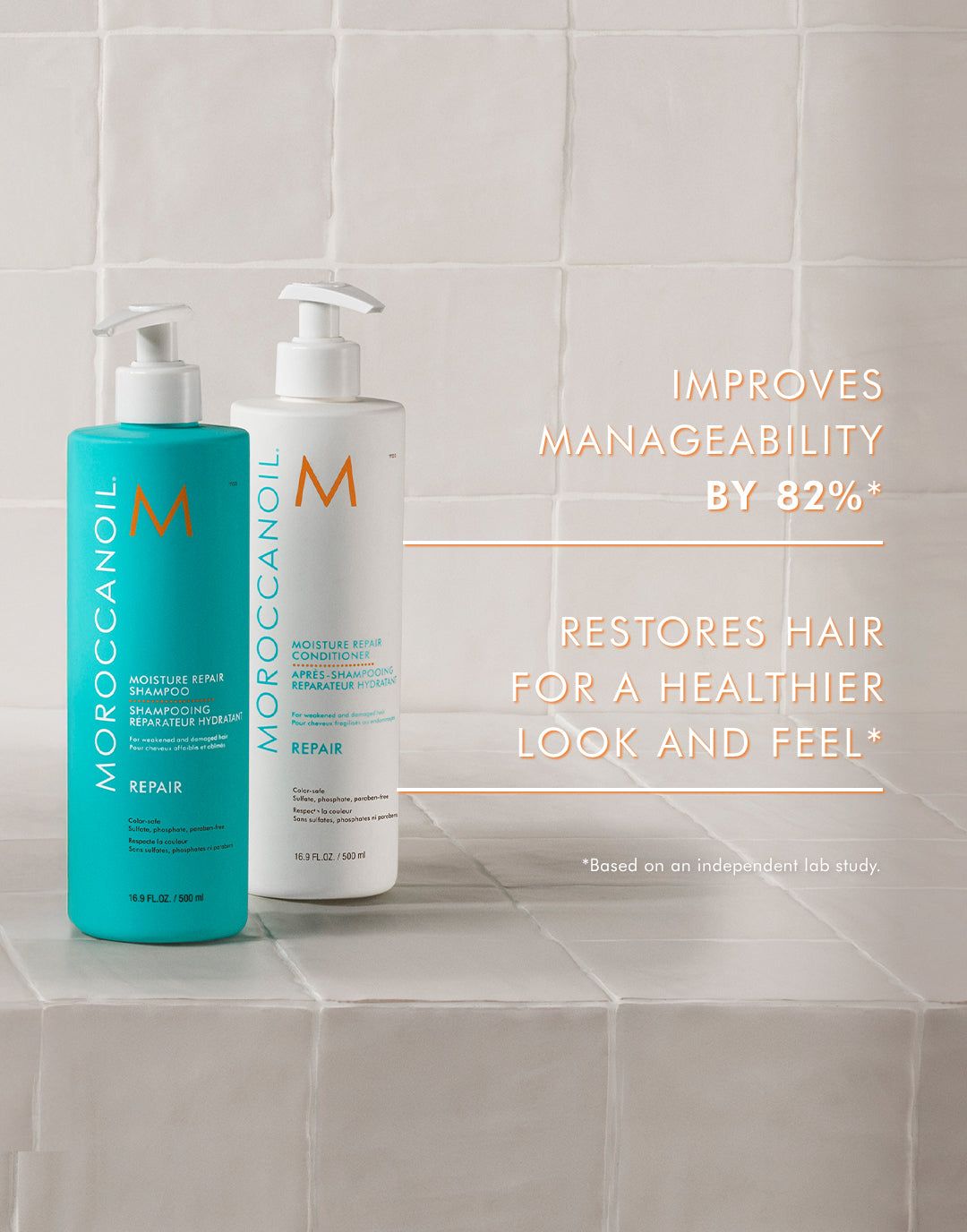Moroccanoil Moisture Repair Shampoo & Conditioner Duo - photo 6