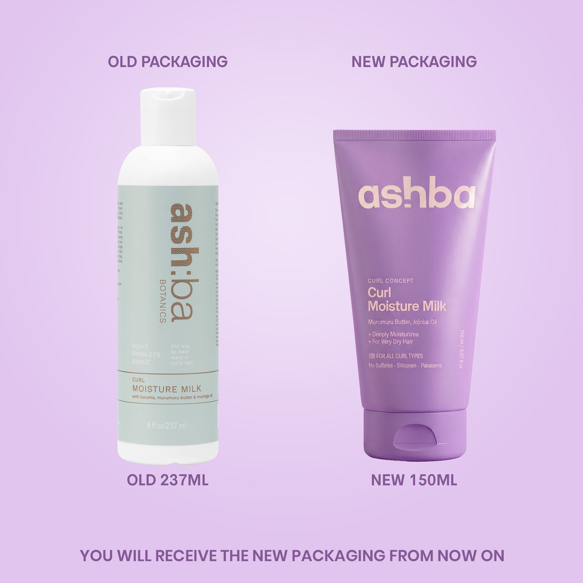 Ashba Botanics Curl Moisture Milk