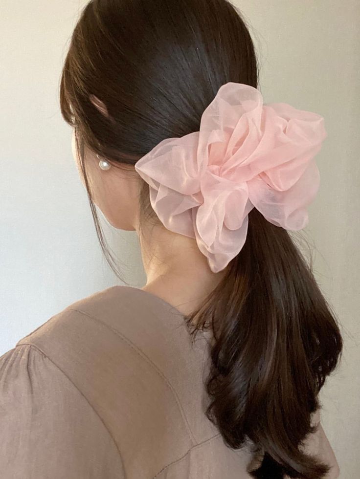 Curl Basics Fluffy Organza Scrunchies - photo 5