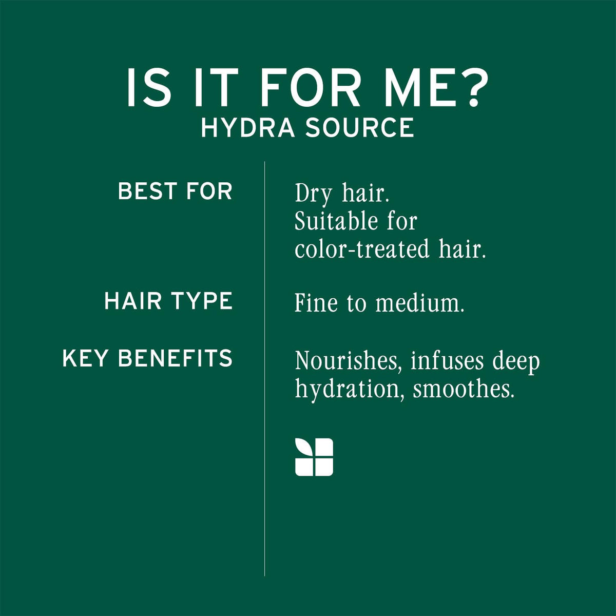 Biolage Professional Hydra Source Conditioning Balm for Dry Hair