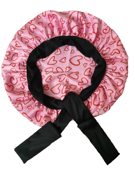 Curl Basics Satin Silk Bonnet - Light Pink
