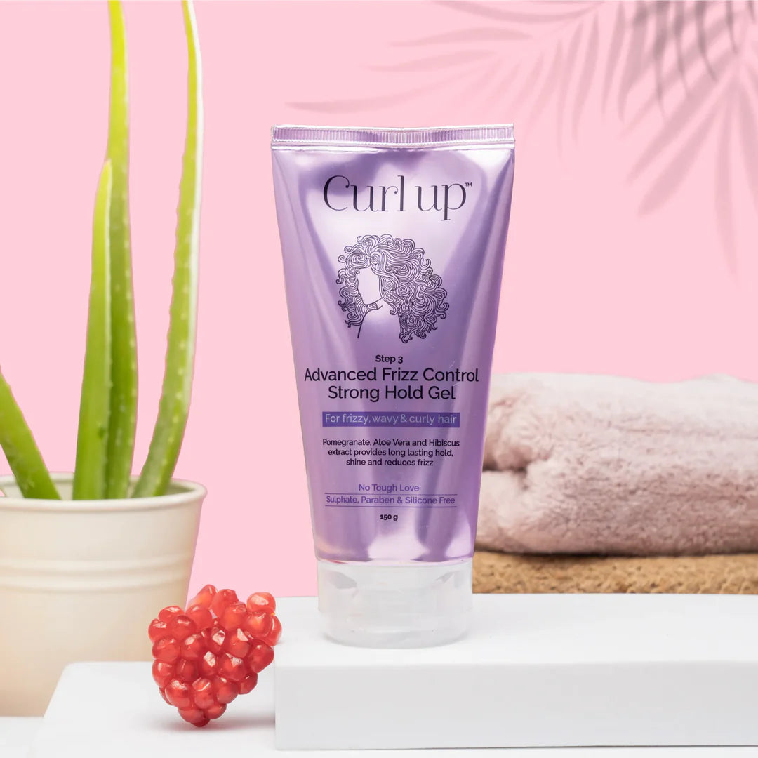 Curl Up Advanced Frizz Control Strong Hold Gel