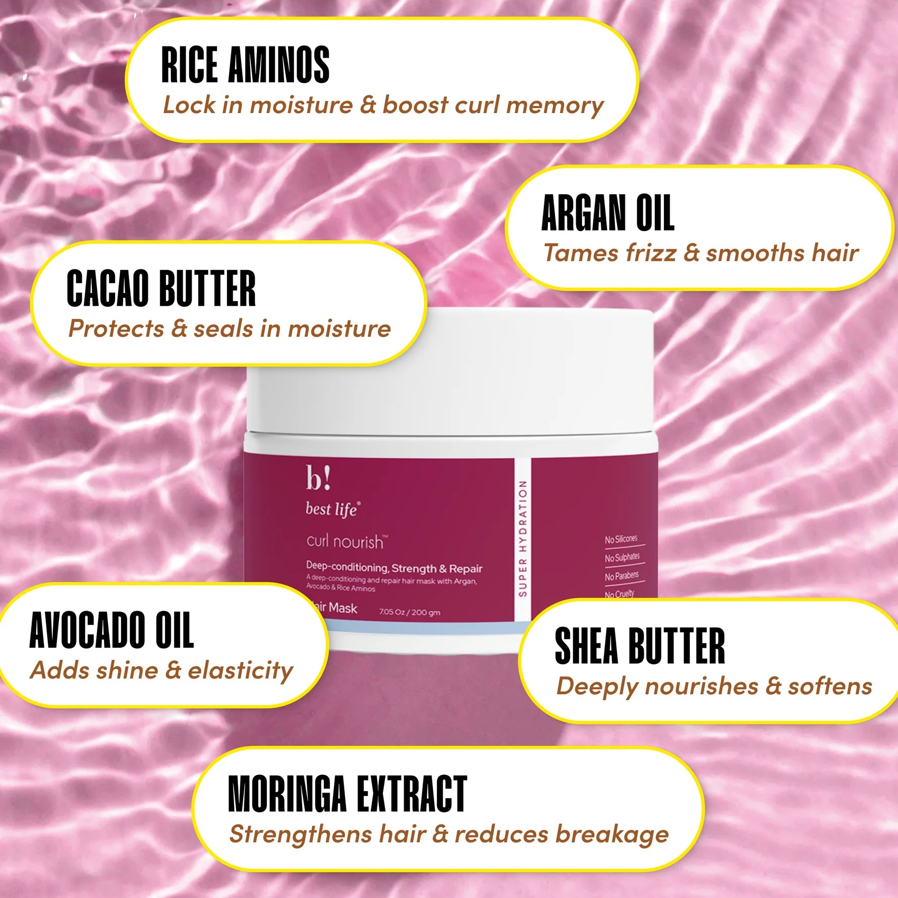 Best Life Deep-Conditioning Strength & Repair Hair Mask