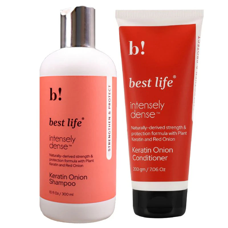 Keratin Onion Hair Shampoo & Hair Conditioner (Combo Pack)