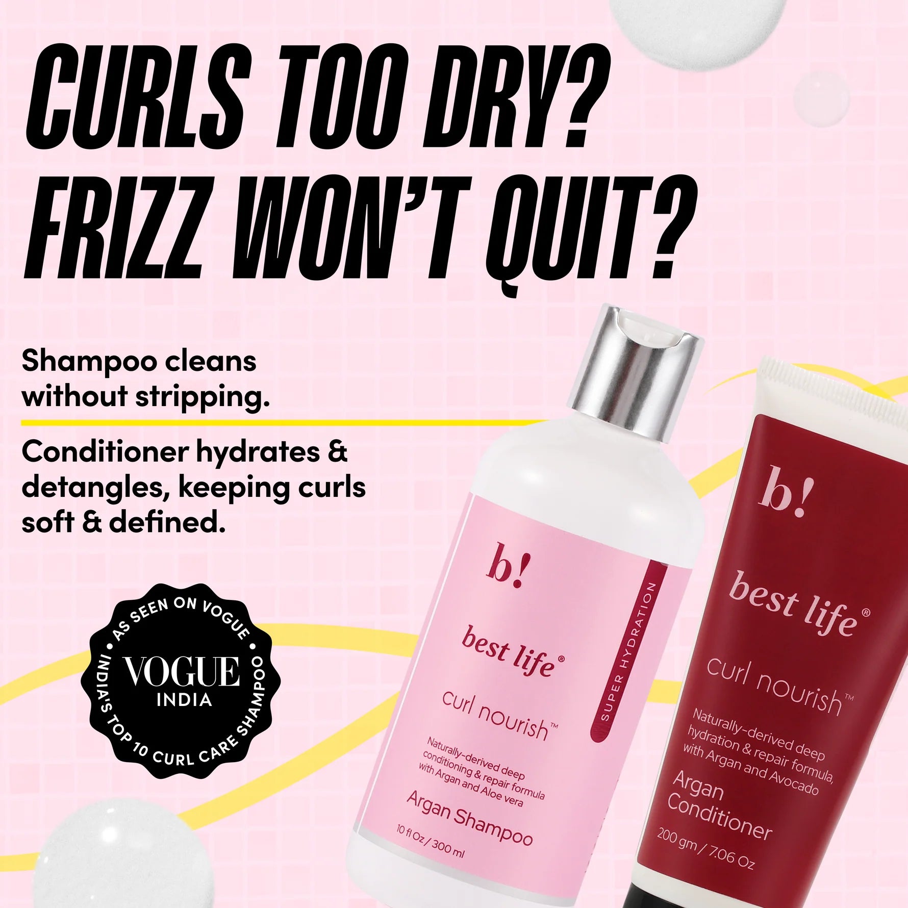 Curl Nourish (Moroccan Argan oil) Shampoo & Conditioner - photo 2