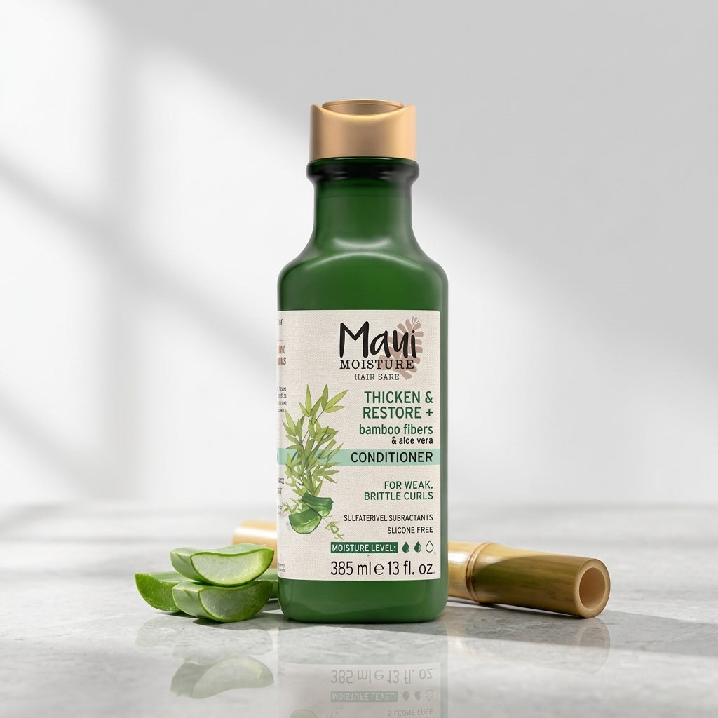 Maui Moisture Thicken & Restore Bamboo Fiber Conditioner