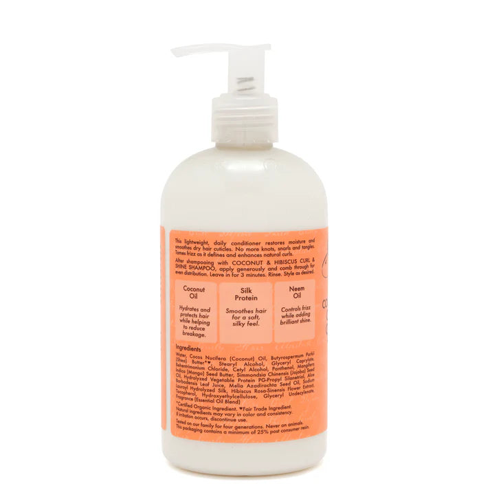 Shea Moisture Coconut & Hibiscus Curl & Shine Conditioner - photo 2