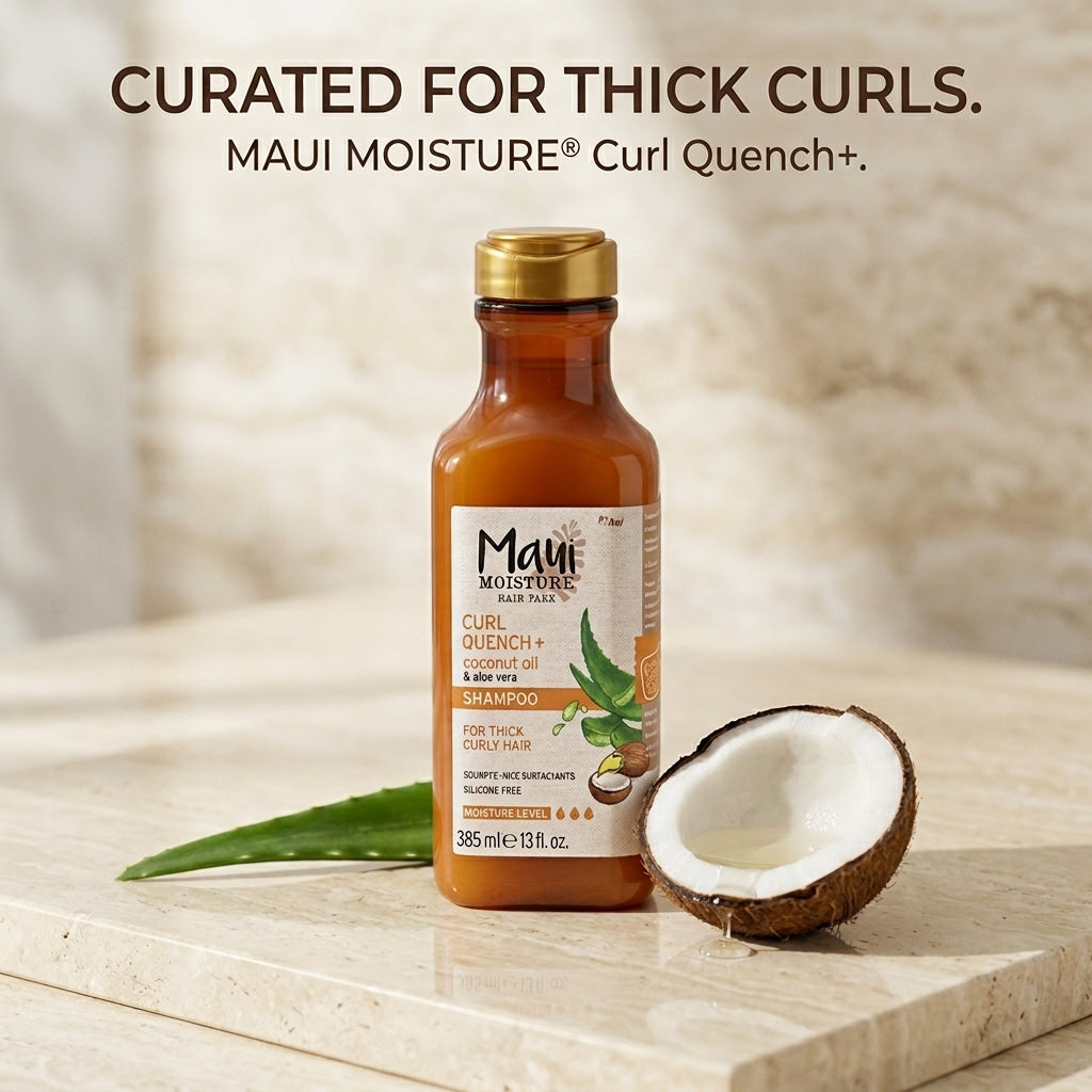 Maui Moisture Curl Quench Coconut Oil Shampoo - photo 2