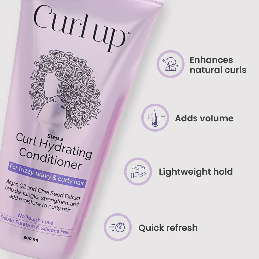 Curl Up Curl Hydrating Conditioner - photo 5