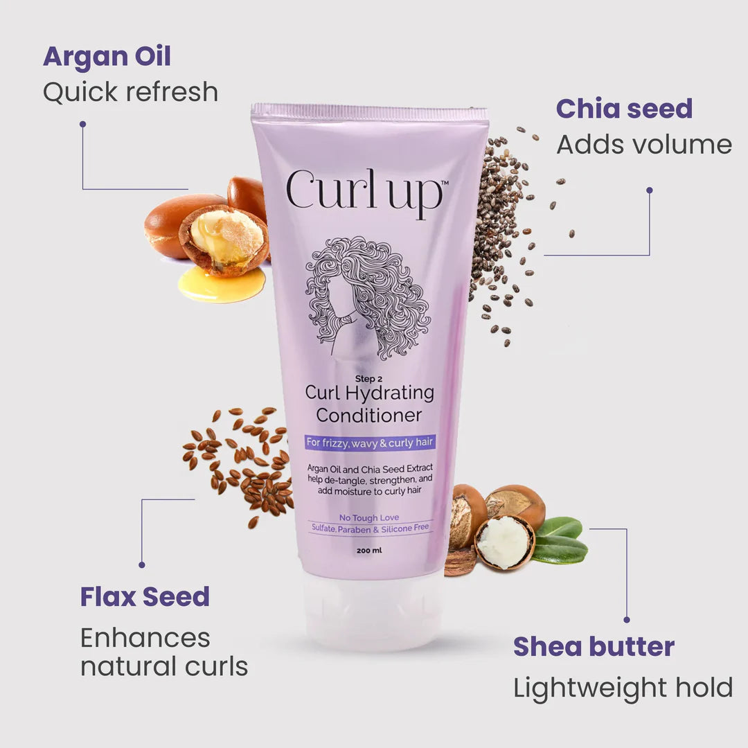 Curl Up Curl Hydrating Conditioner - photo 4