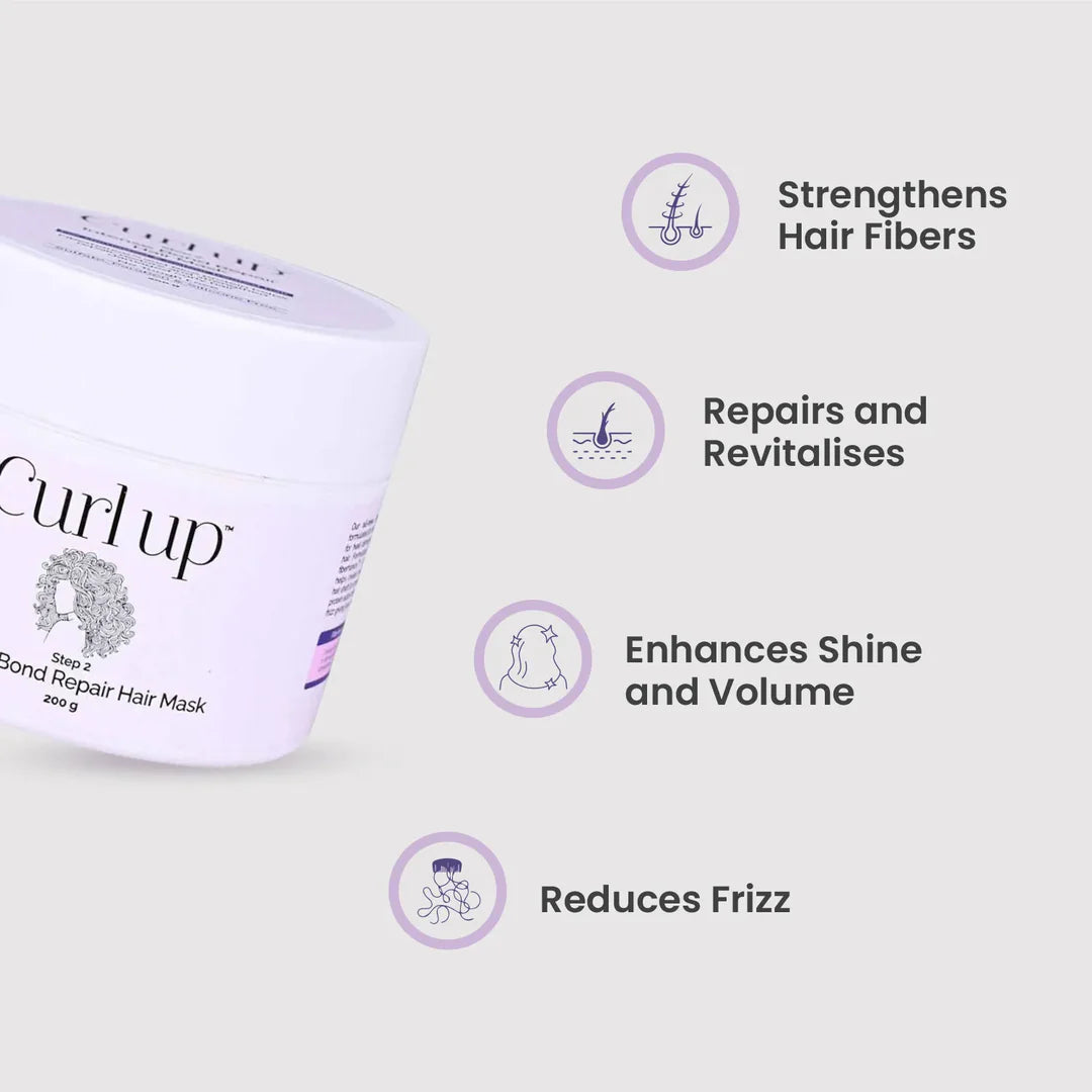 Curl Up Intense Bond Repair Hair Mask - photo 2